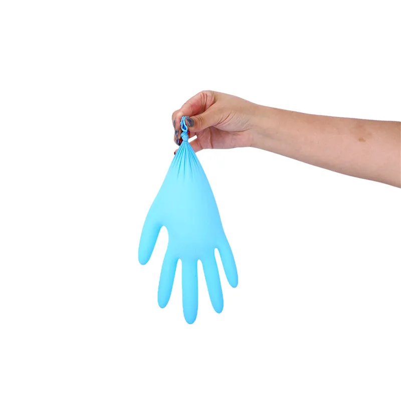 Disposable medical nitrile gloves examination gloves powder free