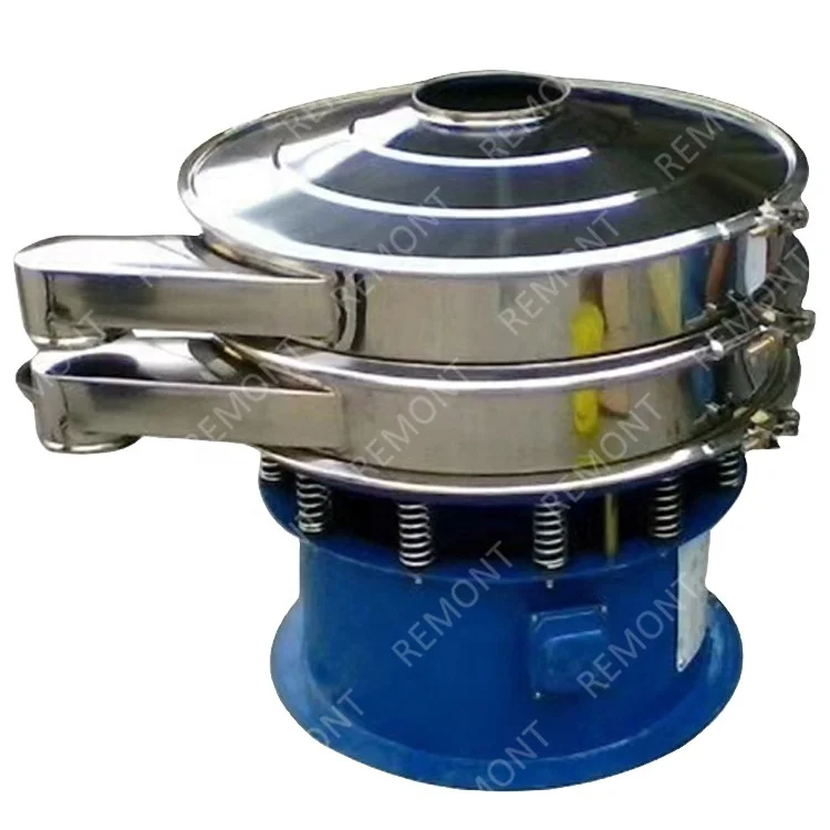 Powder rotary vibrating screen hemp seeds rotary vibrating sieve machine