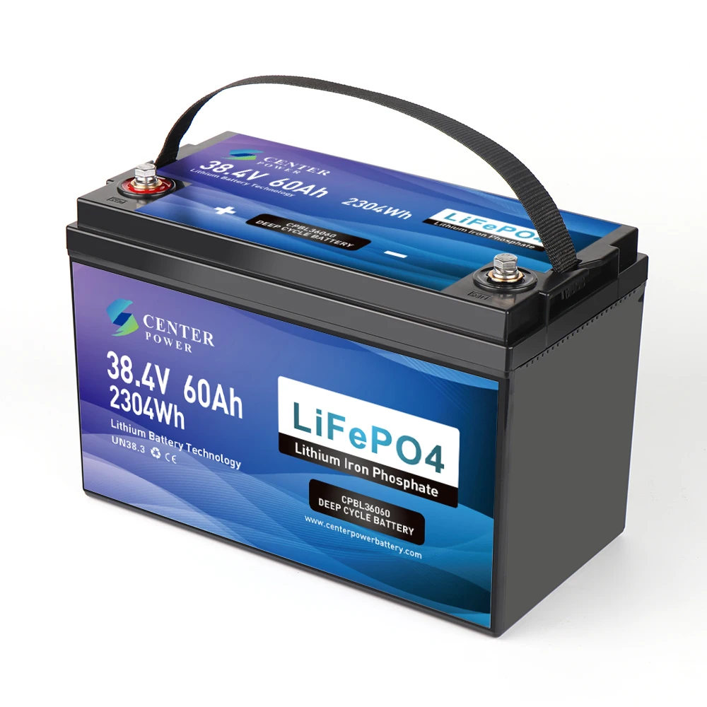 Center Power Trolling Motor Marine Application Fishing Boat Reel 12V 24V 36V 60Ah Marine Deep Cycle Batteries