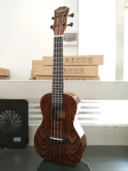 23 Inch Full Color Colored Butterfly Wood Wholesale Acoustic Ukulele Best Rosewood Acoustic Ukulele
