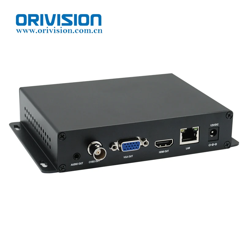 4K HDMI видео декодер H.265 HEVC VGA CVBS