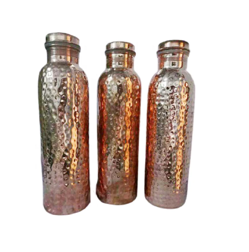 
 Бутылка для воды из чистой меди для йоги, для Аюрведического здоровья, герметичная, лучшее качество  