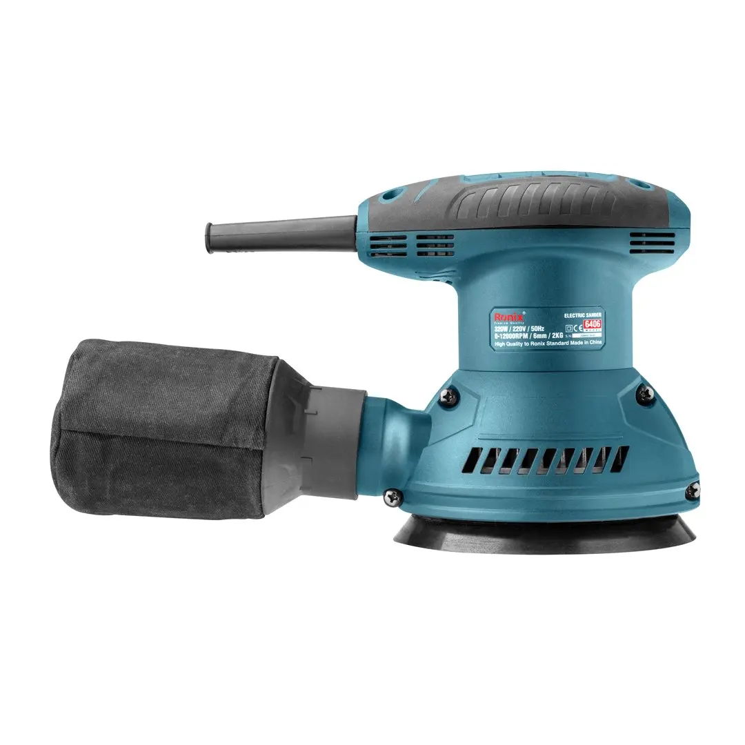 Most Popular Ronix 6406 Orbital Sander Grinder 125mm/5' Sand Polishing Machine 320W Electric Orbital Sander Ronix