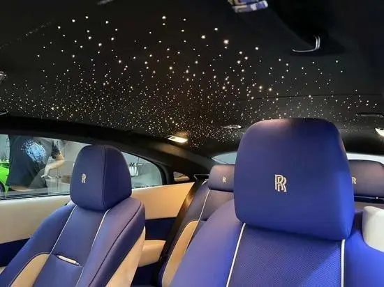 Приложение Smart light разные размеры комплект для освещения крыши автомобиля Rolls-Royce Phantom starlight