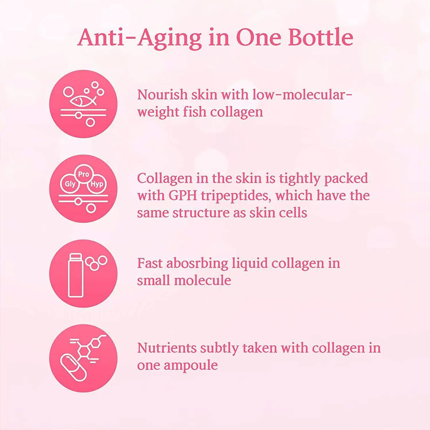 OEM beauty skin collagen drink Inner Care Fruit Vegetable Beverage Liquid Collagen Beauty Health Drinks