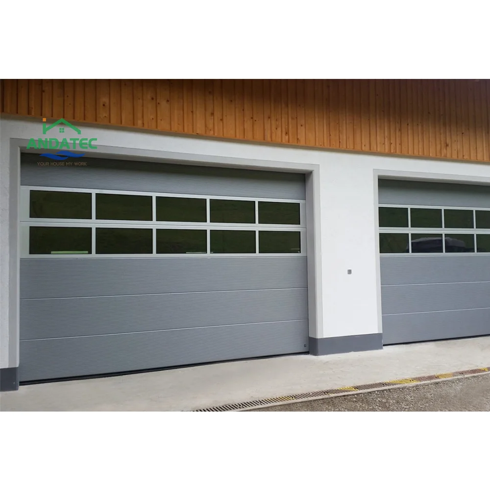 Vertical Lift Industrial Doors and Sectional Industrial Doors with PU Foam Sectional Sandwich Panels