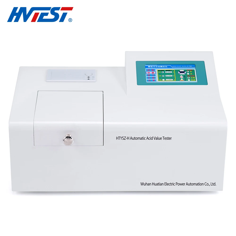 HTYSZ-H Factory direct automatic insulation oleic acid value tester oil acid tester