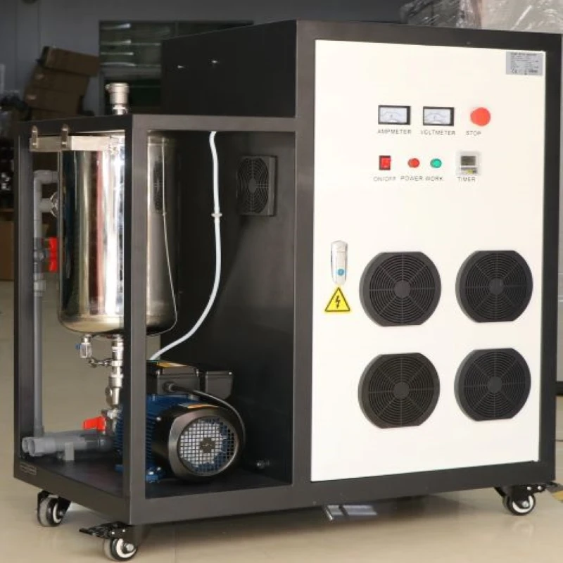 Factory direct sale integrated ozonated water machine with mixing pump