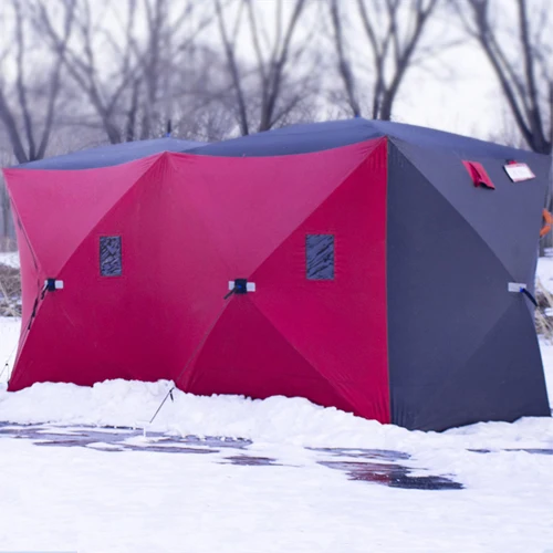 XIASHENG Factory Direct Large Pop-Up Design Tent Summer Winter Outdoor Activities Portable Automatic Cotton Camping