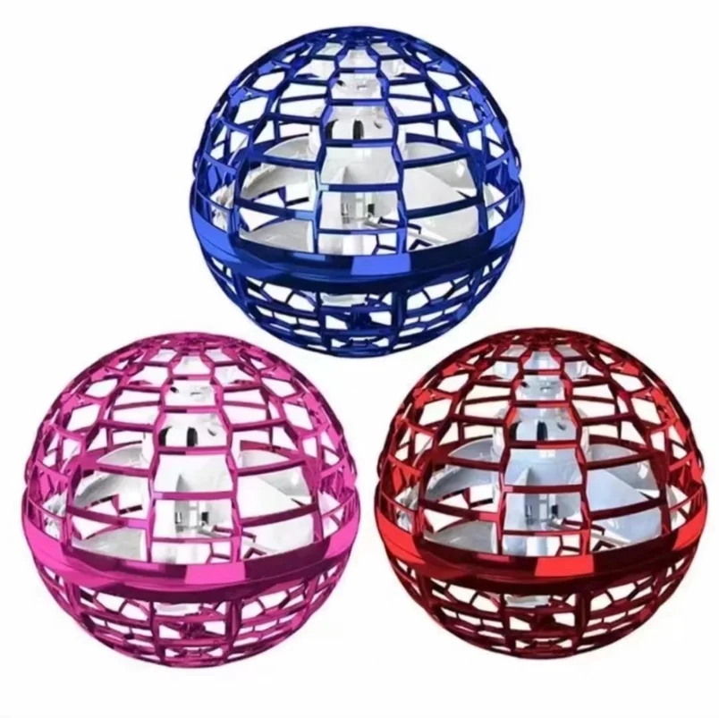 Best selling Flying orb Boomerang Spinner Mini drone flying ball spinner Orb Ball Toy With Light
