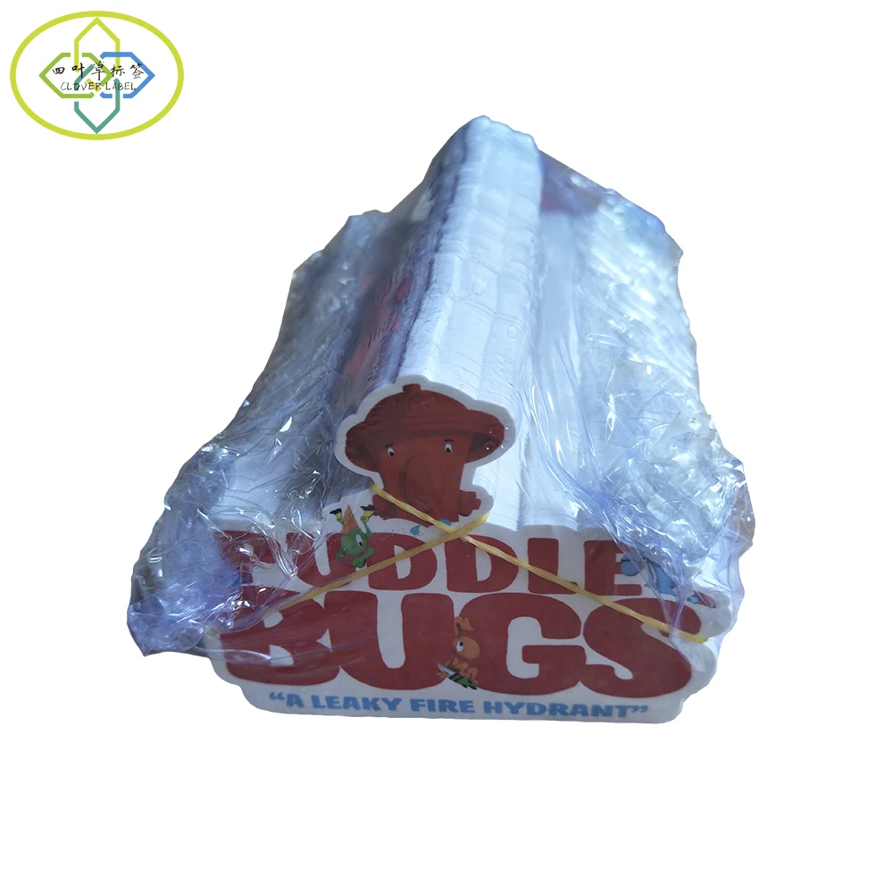 Waterproof Vinyl kiss die cut sticker sheets White Vinyl PVC label printing company logo cartoon sticker Custom