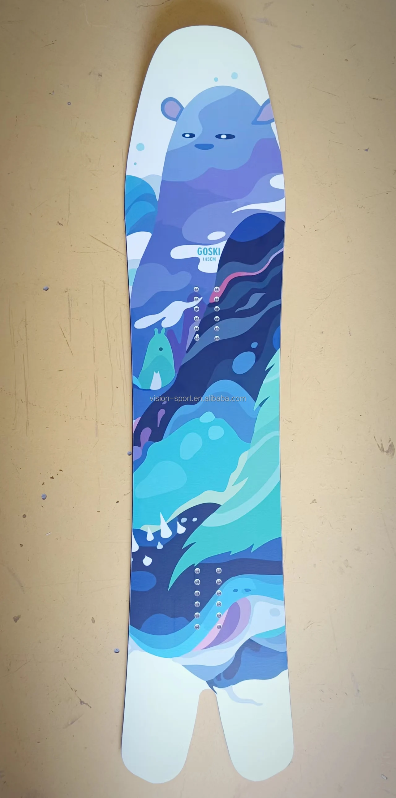 Swallow tail Snowboard