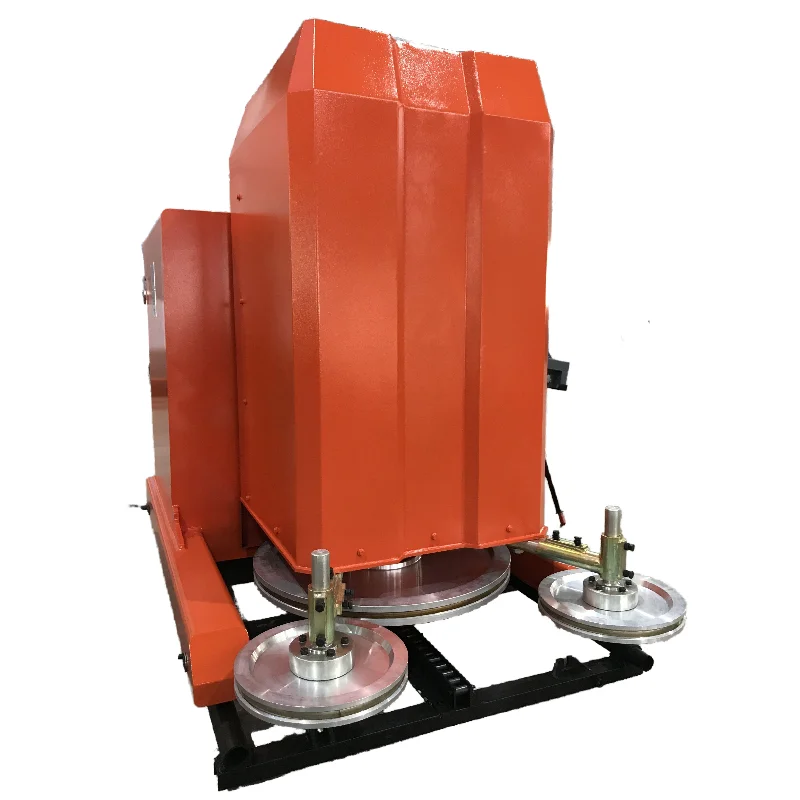 55KW Diamond Wire Cutting Machine 75HP Easy to Operate Rail Diamond Wire Saw for Mine