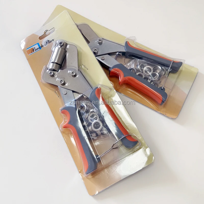 New Arrival Metal Eyelet Setting Tools Handheld Punch Plier For 10mm Eyelelt Grommets