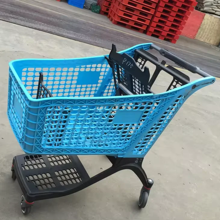 Retail Grocery Store Plastic Supermarket Shopping Cart