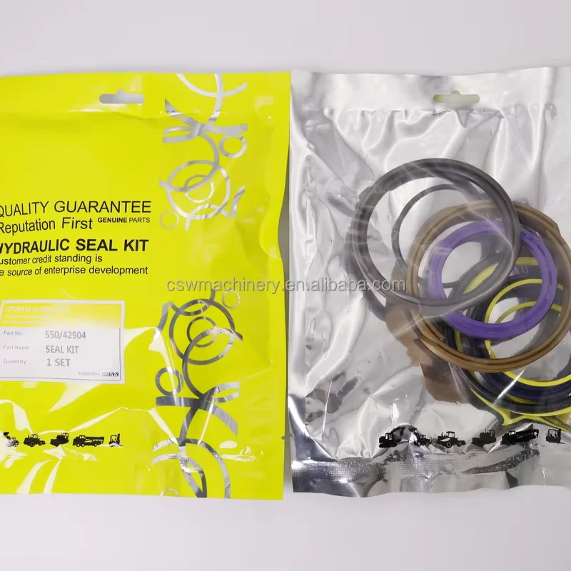 550/42904 Excavator Hydraulic Cylinder Seal Kits for JCB Boom Arm Lift Bucket Cylinder Ram Excavator Backhoe Loader Spare Parts