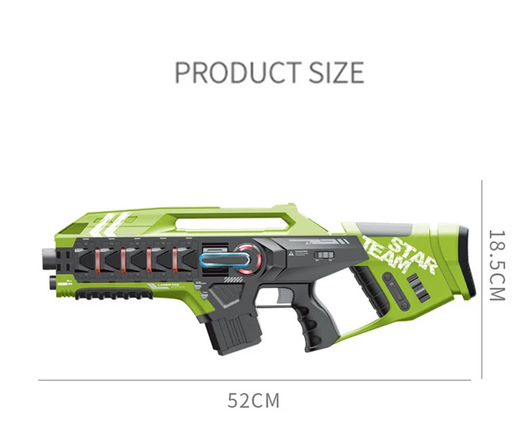 Hot sale Parent-child interactive toys Battery Power Sound Laser Tag Gun for Children Warrior Battle  Game toys outdoor