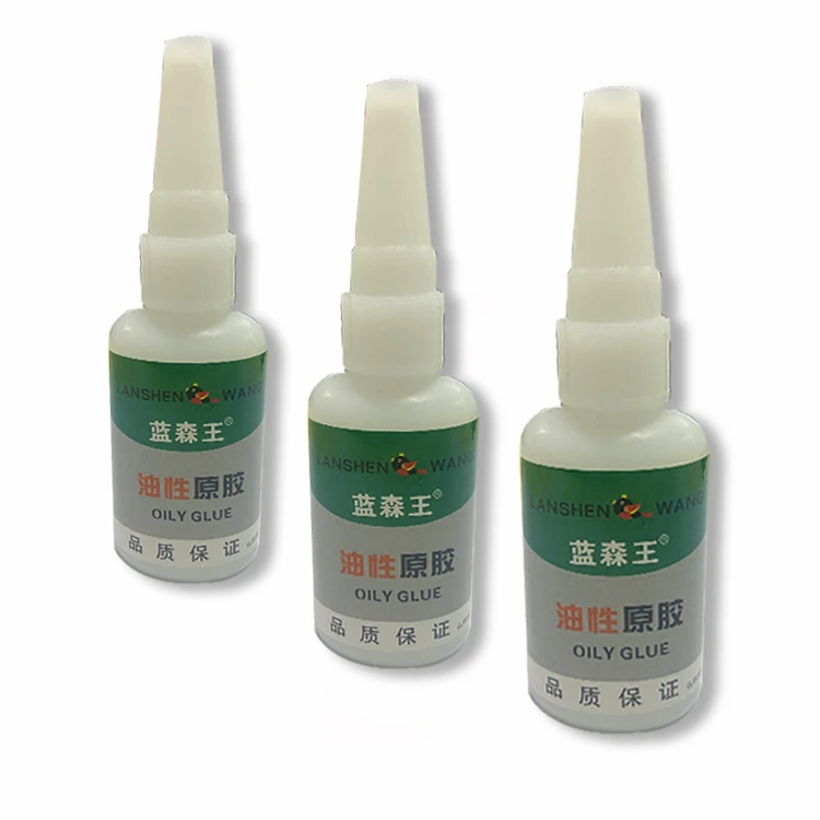 Factory hot selling Plastic Glue 3g, 20g,40g ,50g  fast dry  instant glue for metal rubber plastic ceramic cyanoacrylate glue
