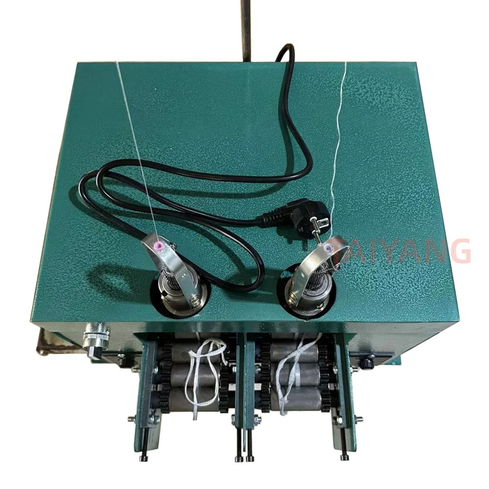 Customize shoelace braiding machine 2  heads thread knitting machine