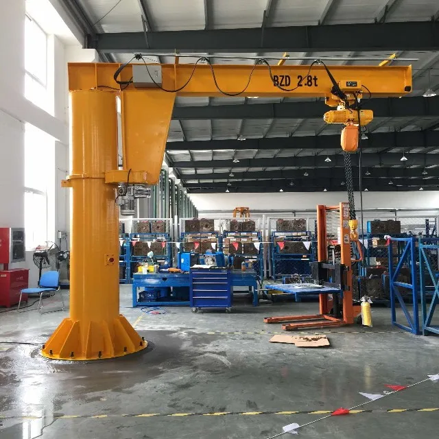 Chinese Jib Crane Manufacturer Floor Mounted Portable Jib Crane Price