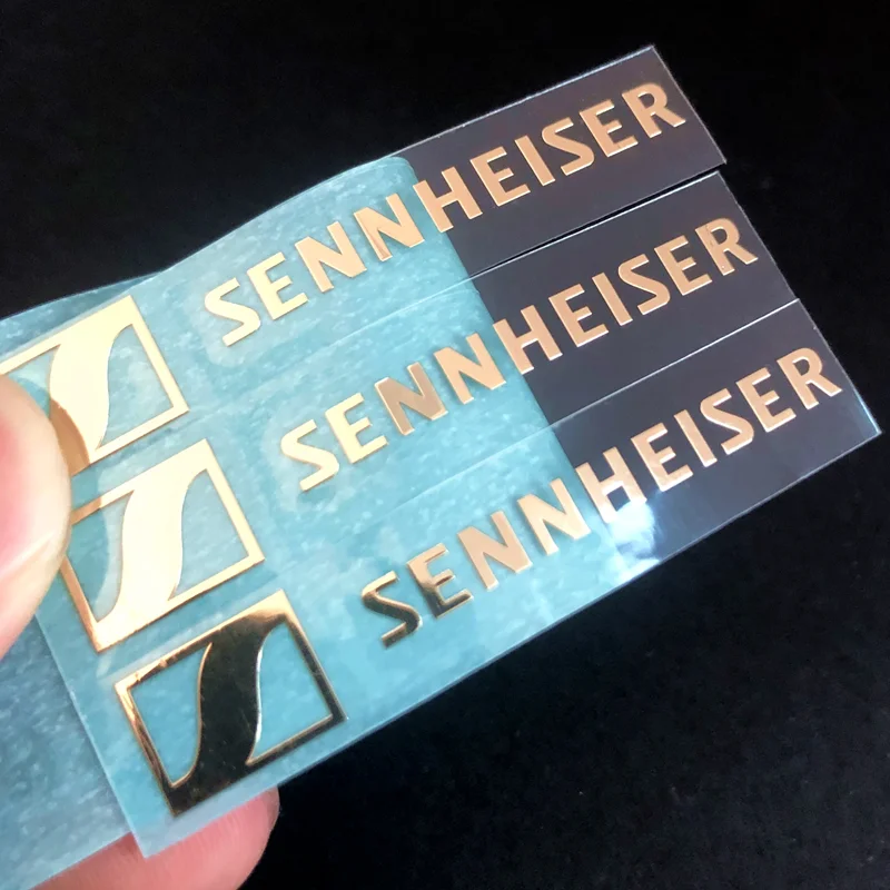 Factory Selling Private Customized Logo Metal Sticker