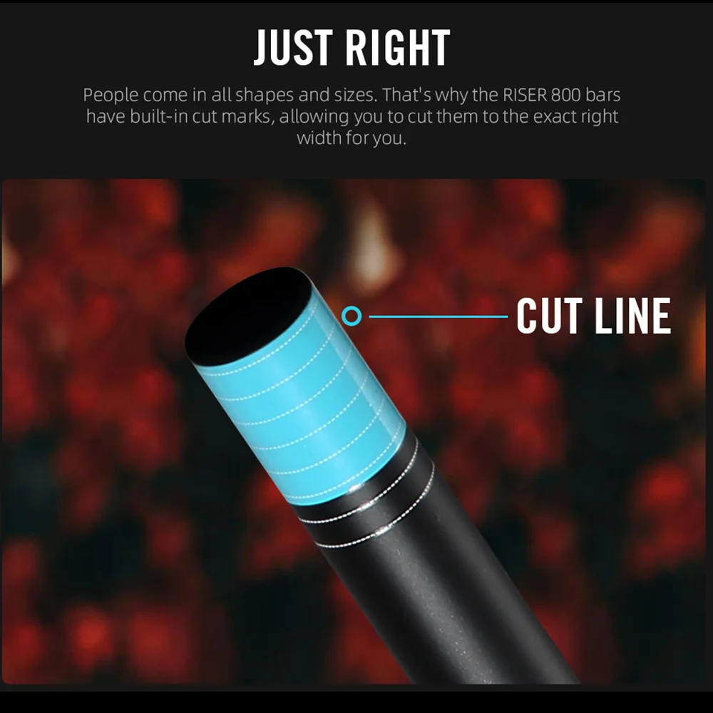 AM Bike Flat Carbon Handlebar Ultralight T1000 MTB Handlebar 35*800mm Straight Mountain Bicycle Handlebar Riser Handle Bar