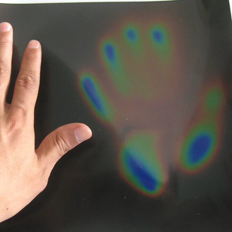 Custom 12 Colors Change Thermal Liquid Crystal Sheet