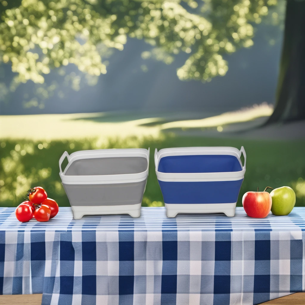 9L Food Storage and Drain Basket PP+TPR for Kitchen Sink Vegetable Washing/Drying Food Basin-Injection Technics