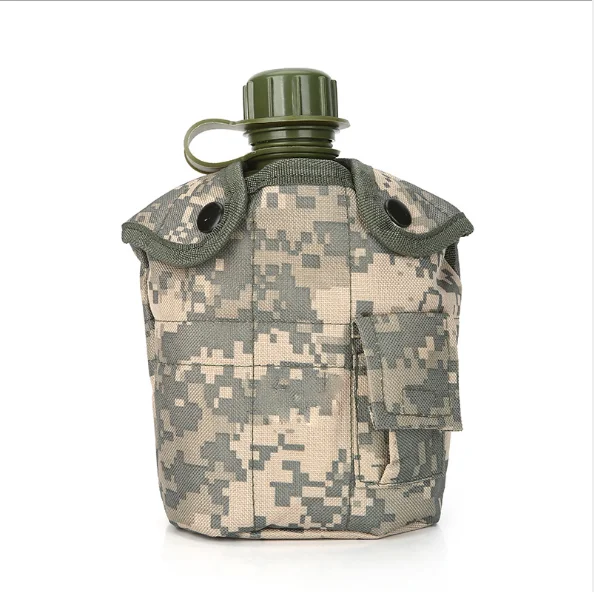 Wholesale old fashioned flat kettle outdoor army kettle aluminum mountaineering Customized military training kettle