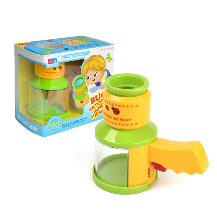 Insect Bug Catcher and Viewer Set Microscope Science Experiment Insects Box Toys for Kids