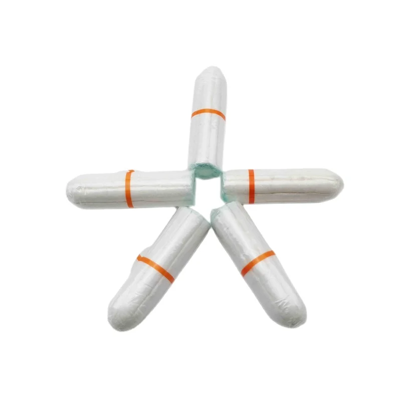 Disposable finger type organic fiber tampon