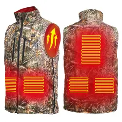 Customized Logo 5v Heating Clothing Winter thermal heat vest waterproof electric heated vest jackets USB