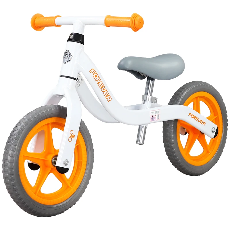 FOREVER 1266S 12 inch Baby Aluminum Alloy Push Bike Children Walker  Balance Bike Kids Learning Training No Pedal Bicycle
