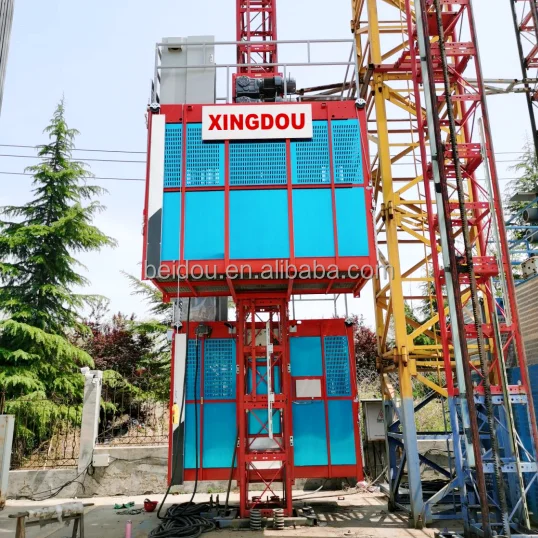 SC200/200 2Ton Building Construction Hoist with or without cabin