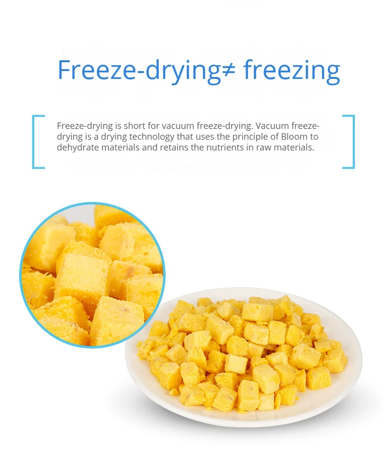 Высококачественный замороженный яичный желток без добавок еда для собак закуски домашних животных