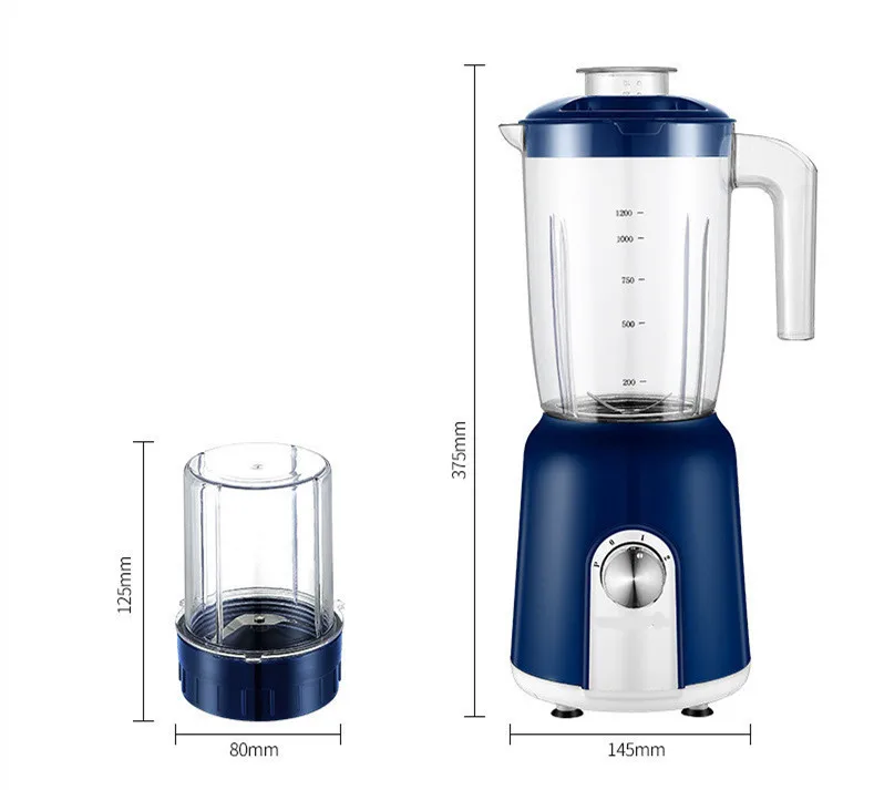 1.2L New Retro Portable Blenders And Juicers kitchen Accessories Electric Juicer Extractor Machine