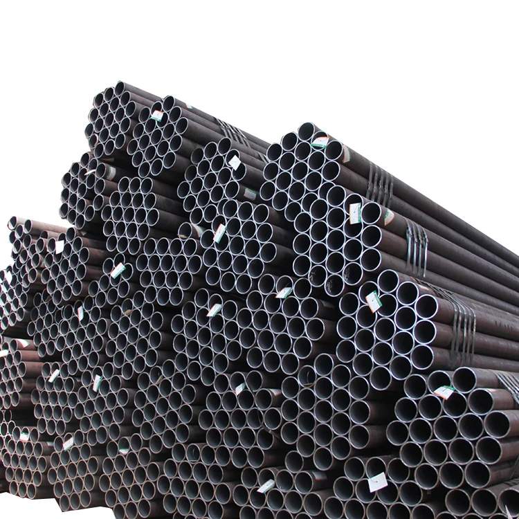 Seamless Pipe For Oil And Gas API 5L ASTM A 106 SCH 40 Sch80 Sch160 ST52 Q345B ST37 Black Carbon Steel Seamless Steel Pipe