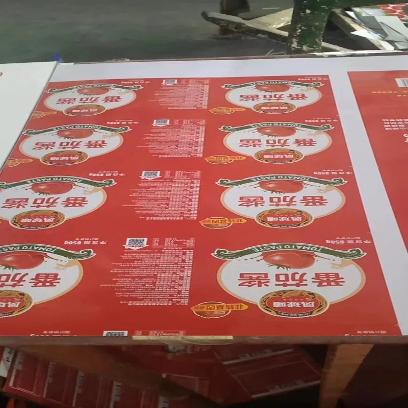 Lacquered Tinplate Coil and Sheet for Metal Packaging CMYK or PNS Tinplate for Chocolate & Candy Can PMS Printed Tnplate
