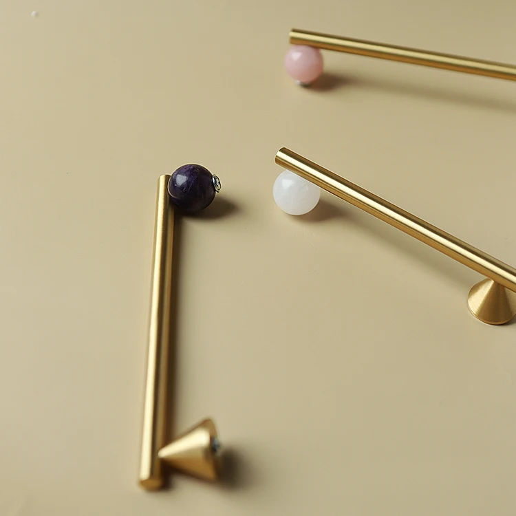 Натуральный обувь с украшением в виде кристаллов латунь мебельные ручки дверные и для кухонный шкаф выдвижными ящиками Тянет домашний декор