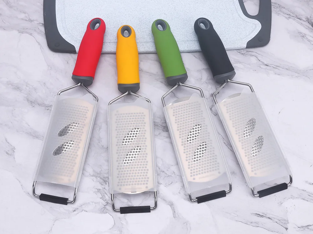 High Quality Metal Kitchen Gadgets Fruit Vegetable Tools Cheese Grater Lemon Citrus Zester