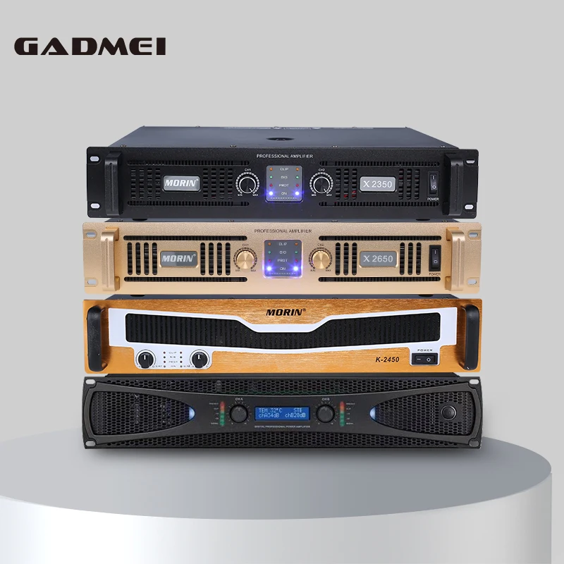 4 channel class d amplifier power amplifier professional 1300w