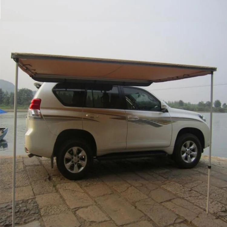 New Design Car Side Awning Tent 4x4 SUV Car Side Awning Outdoor Car Camping Aluminum Case Awning