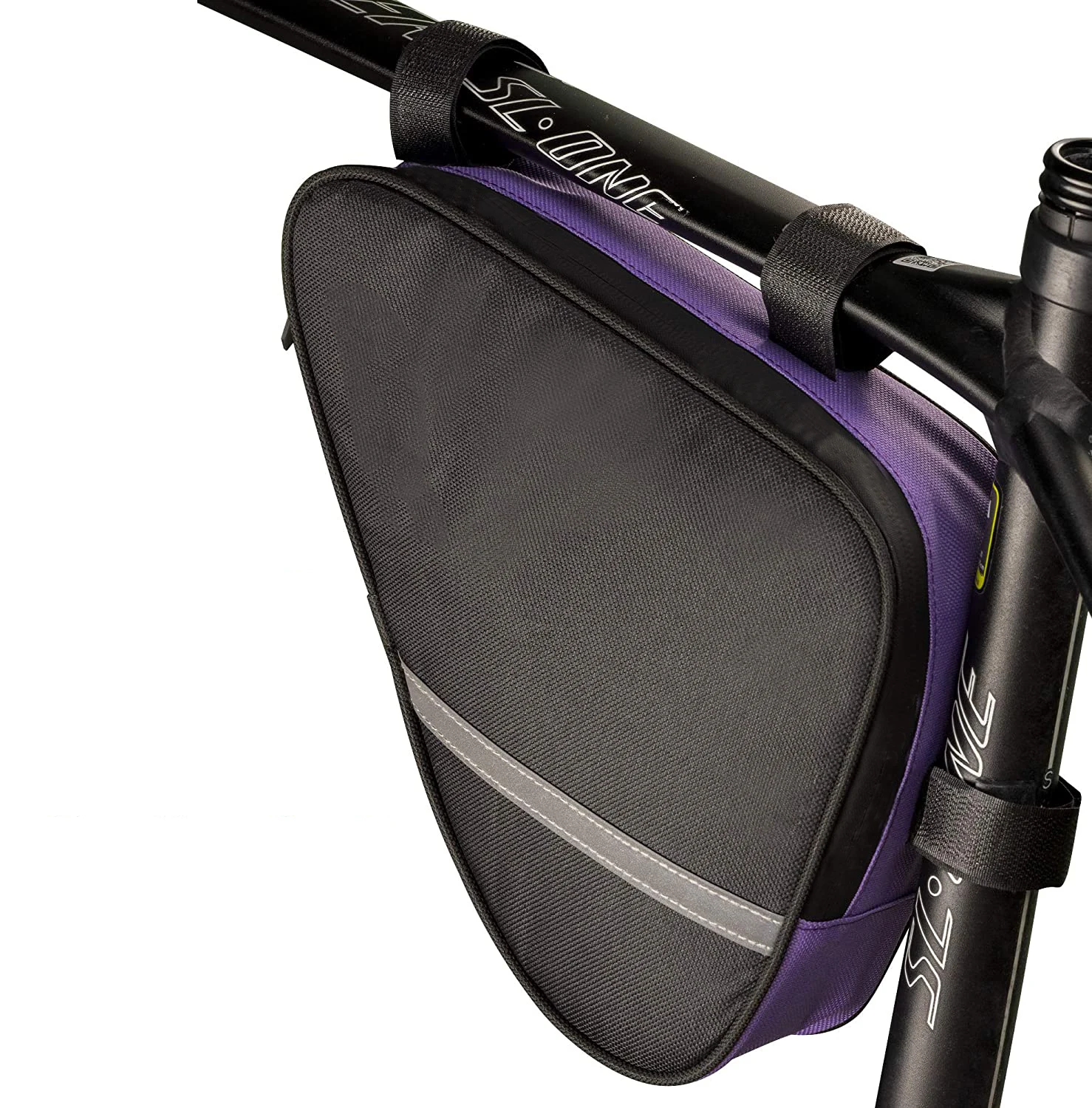 Reflective Bicycle bag Water Resistant Under Front Tube Storage cycling Bag Triangle Saddle Waterproof Bike Frame Bag
