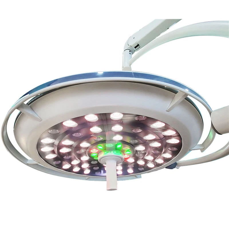 Double Dome Ceiling Shadowless Lamp With Camera Hikvision 1080p Monitor Light For Hospital Clinic