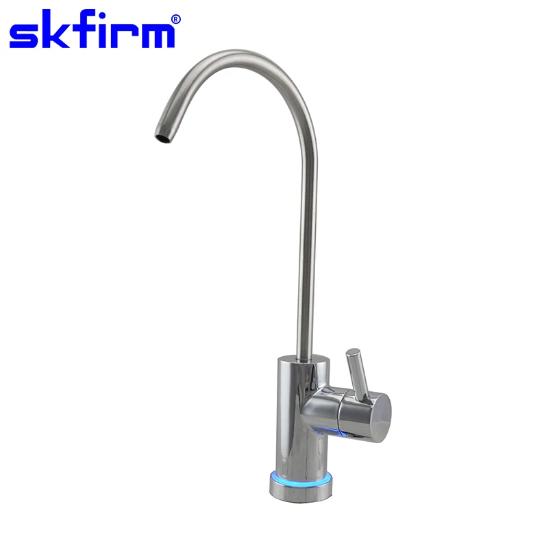 Different color LED filtered water tap for kitchen SK-EF0811