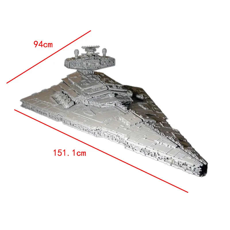 19579 шт. MOC-23104 из фильма 77525 75252