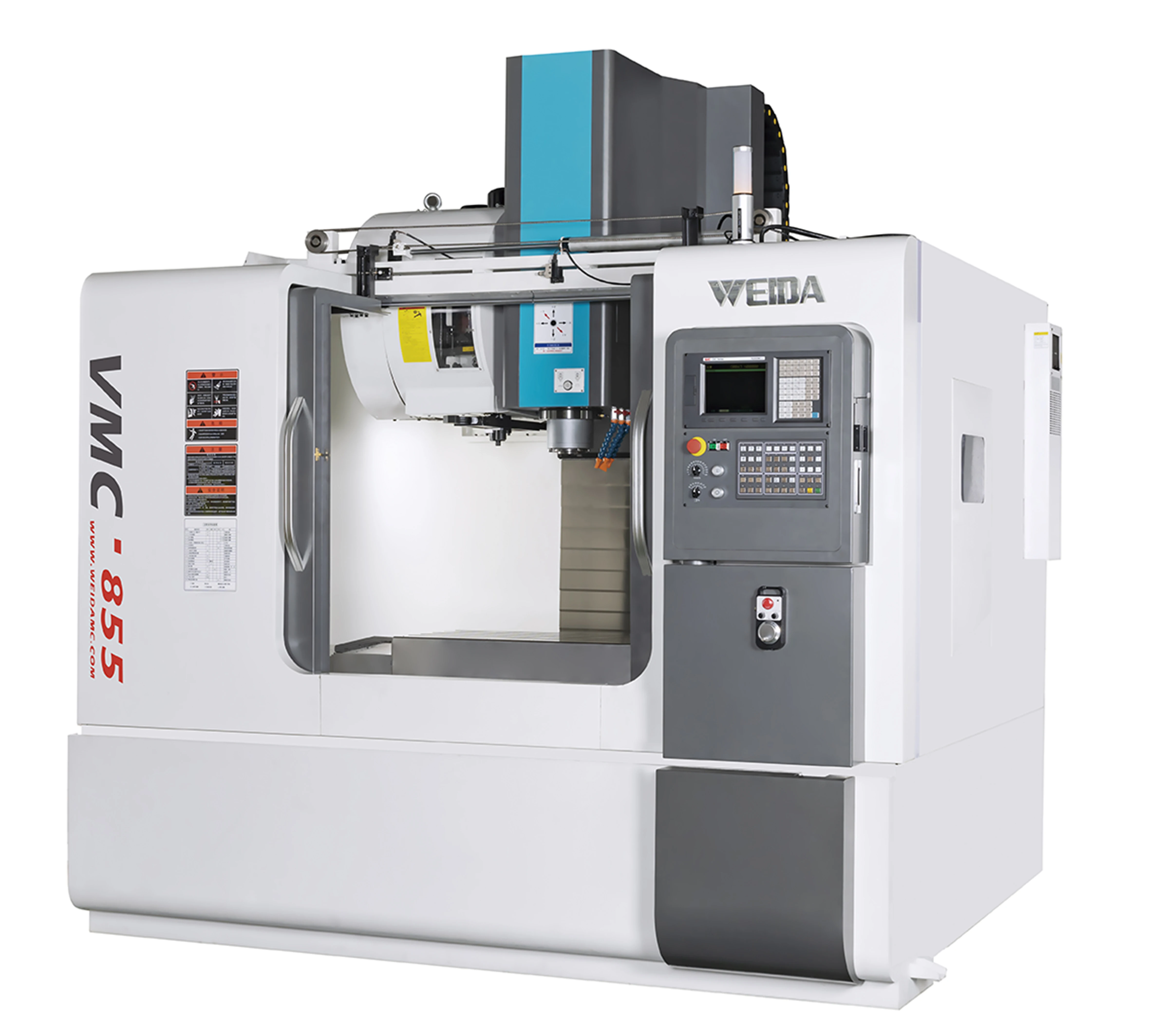 VMC855 WEIDA завод быстрая скорость vmc обработки фрезерный центр с ЧПУ