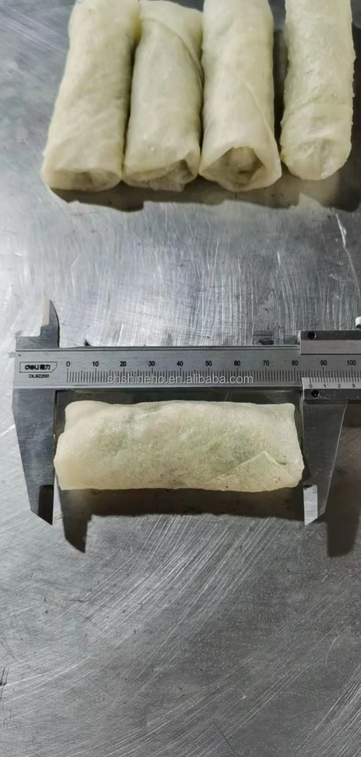 Shineho Low Price Spring Roll Skin Lumpia Making Machine Spring Roll Sheet Makerlumpia Wrapper Machine For Sale