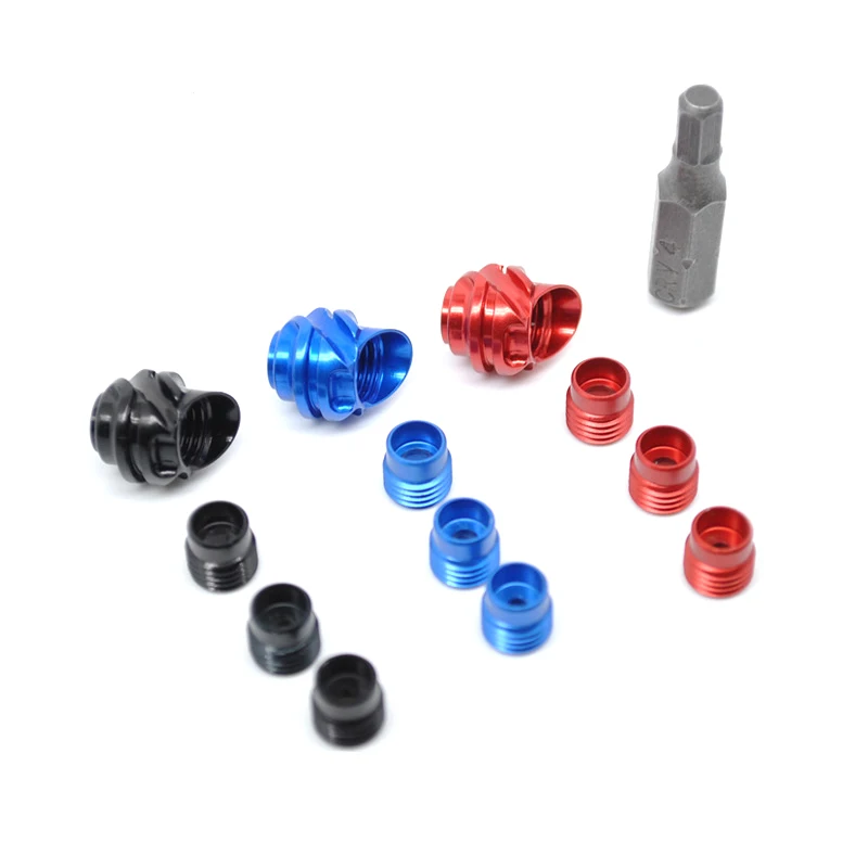 Archery Compound Bow Peep Sight 45/37 Degree Aluminum Housing 1/16 3/32 1/8 Inner Core Aperture Kit Hunting Bow Accessories