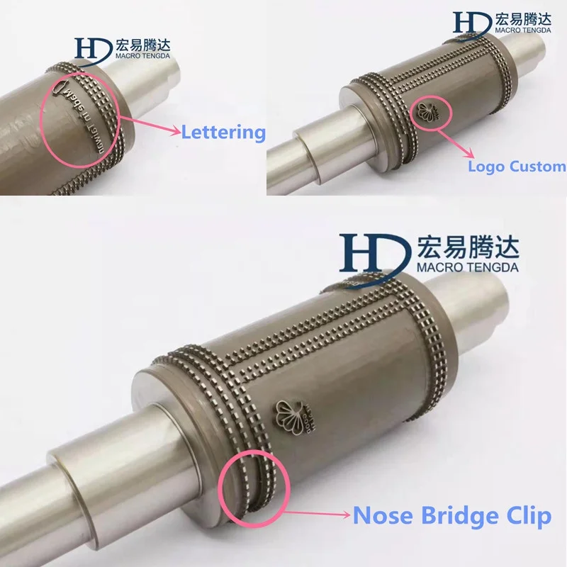 Mask Machine Accessories Embossing Welding Roller Welding Tooth Mold Ultrasonic Roller